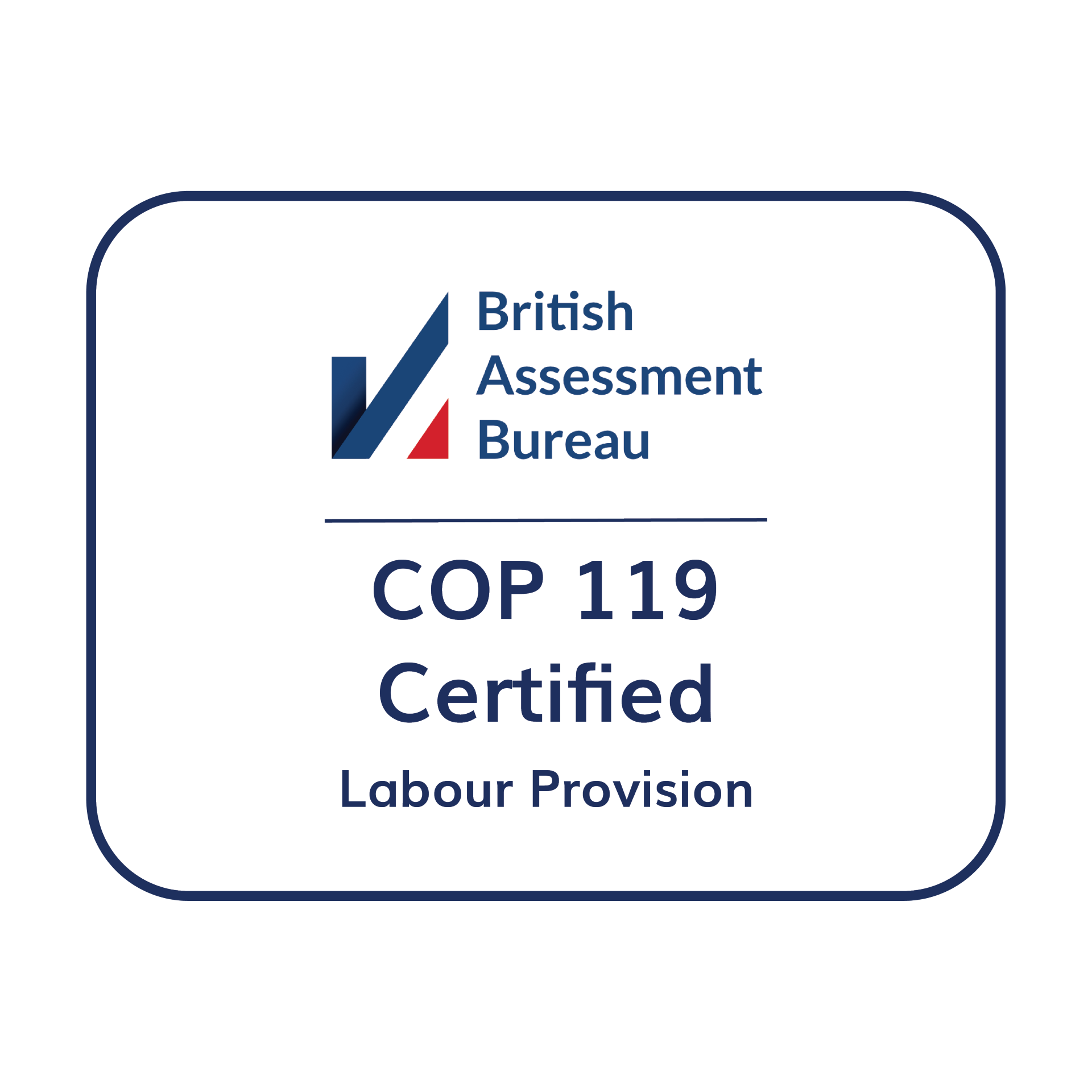 British Assessment Bureau · COP 119 Certified