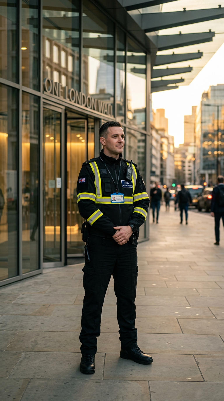 GWP security officer on duty